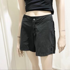 PRANA Black 6” Hiking Outdoor Shorts L